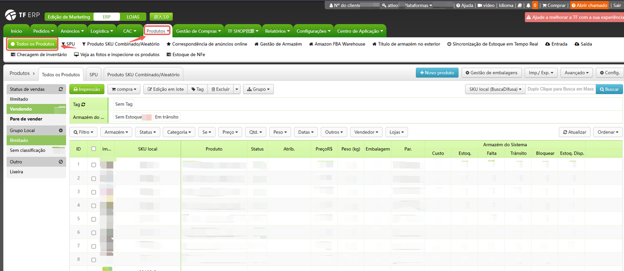 TF ERP - Como Configurar NCM do Produto