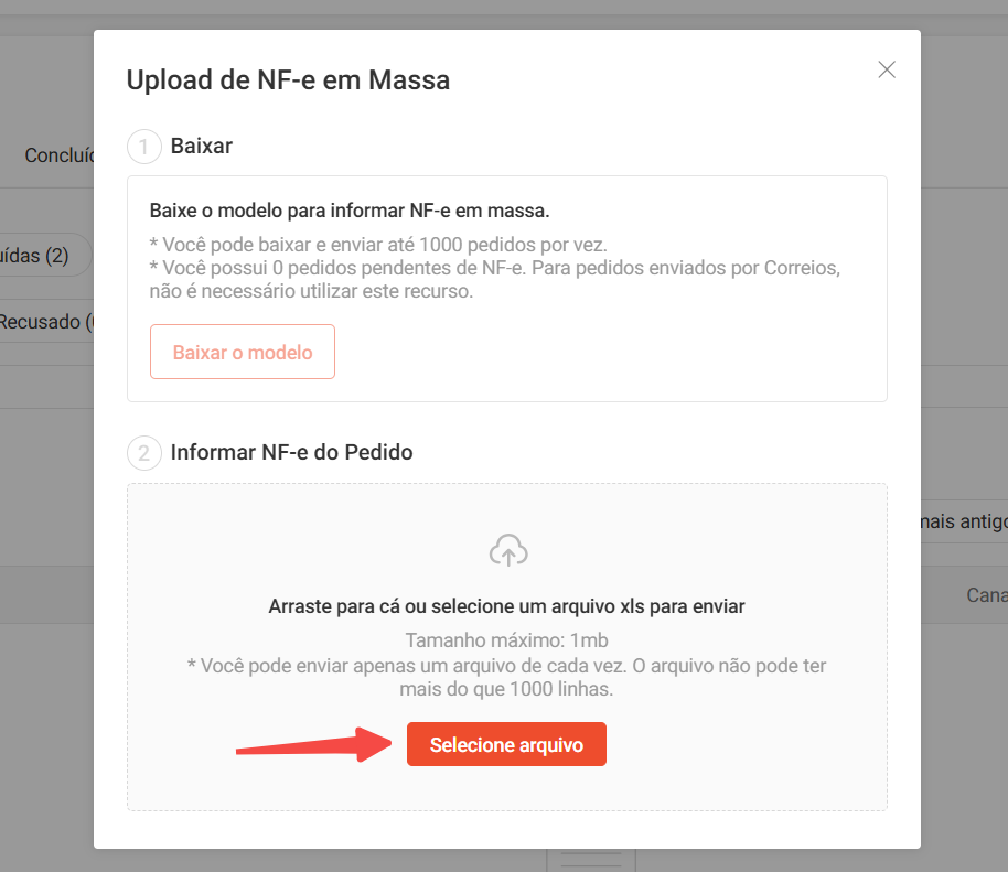 TFERP如何批量上传发票到SHOPEE后台（EXCEL）