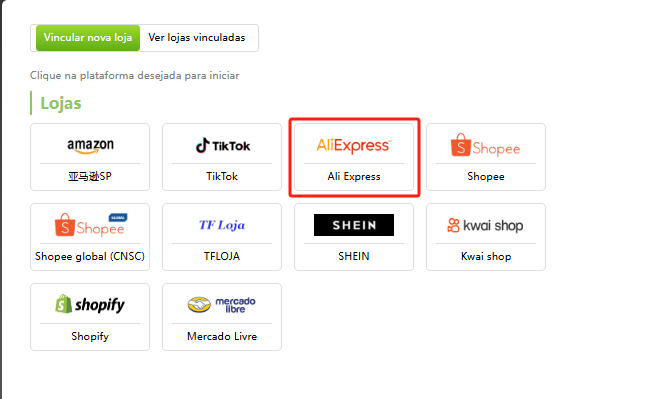 Como integrar Aliexpress Como integrar Aliexpress