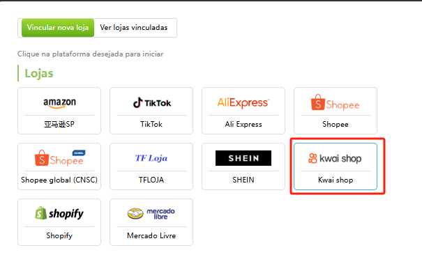 Como Integrar KWAI Shop