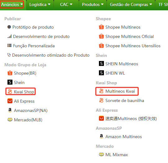 Modificação Rápida do Valor de Desconto do Produto da Kwai 
