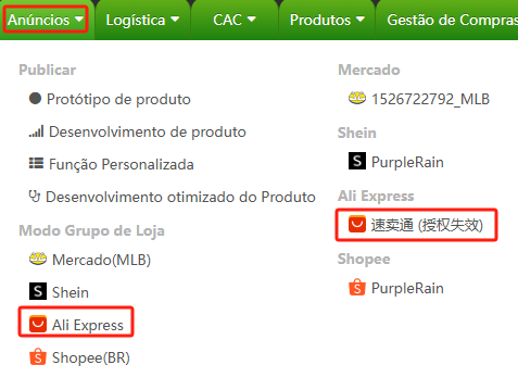 Modificação Rápida do Valor de Desconto do Produto da Aliexpress