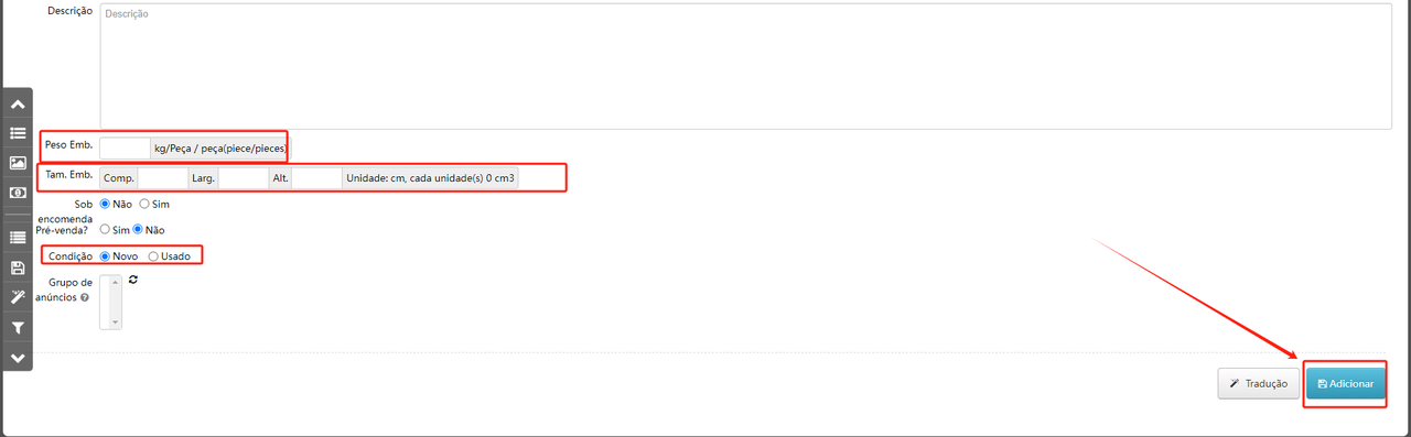 Como criar anúncios na TF ERP Como criar anúncios na TF ERP