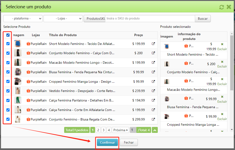 Sincronização de estoque em tempo Real Sincronização de estoque em tempo Real