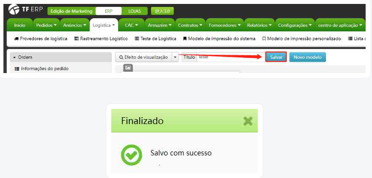 Etiqueta personalizada