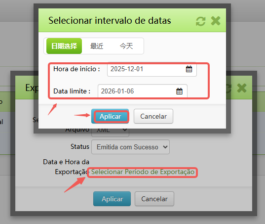 Como Exportar XML 
