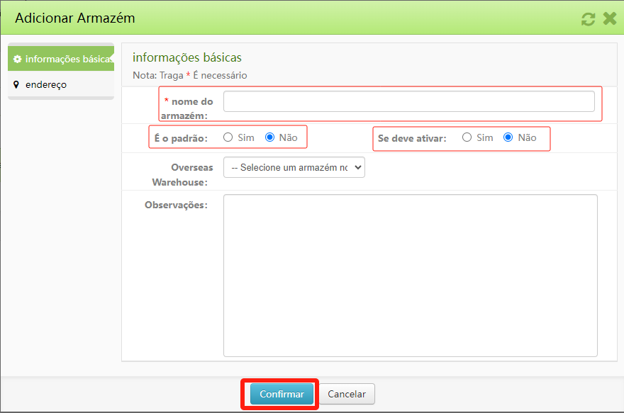 Gestão de Armazém e Prateleiras Gestão de Armazém e Prateleiras