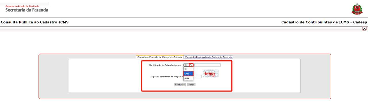 IE do destinatário não encontrado IE do destinatário não encontrado