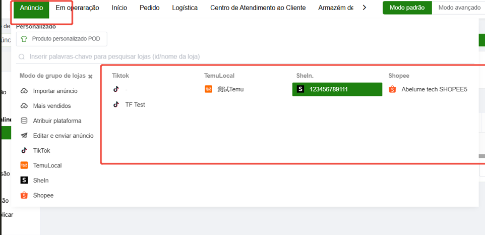 Como migrar links na nova versão do TFERP
